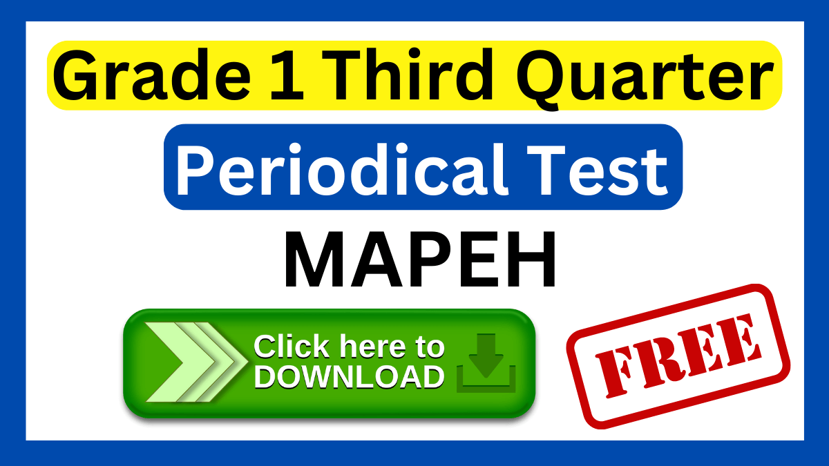 Second Periodical Test Grade Mapeh