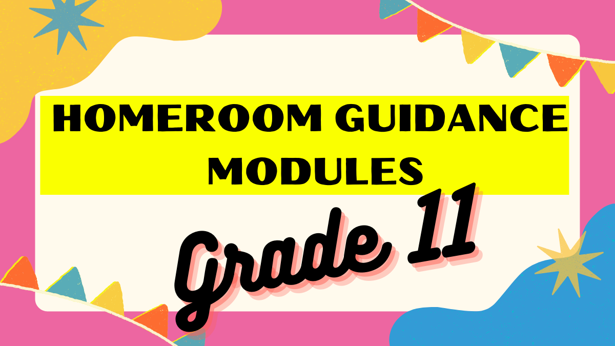 Homeroom Guidance Grade 11 Fourth Quarter