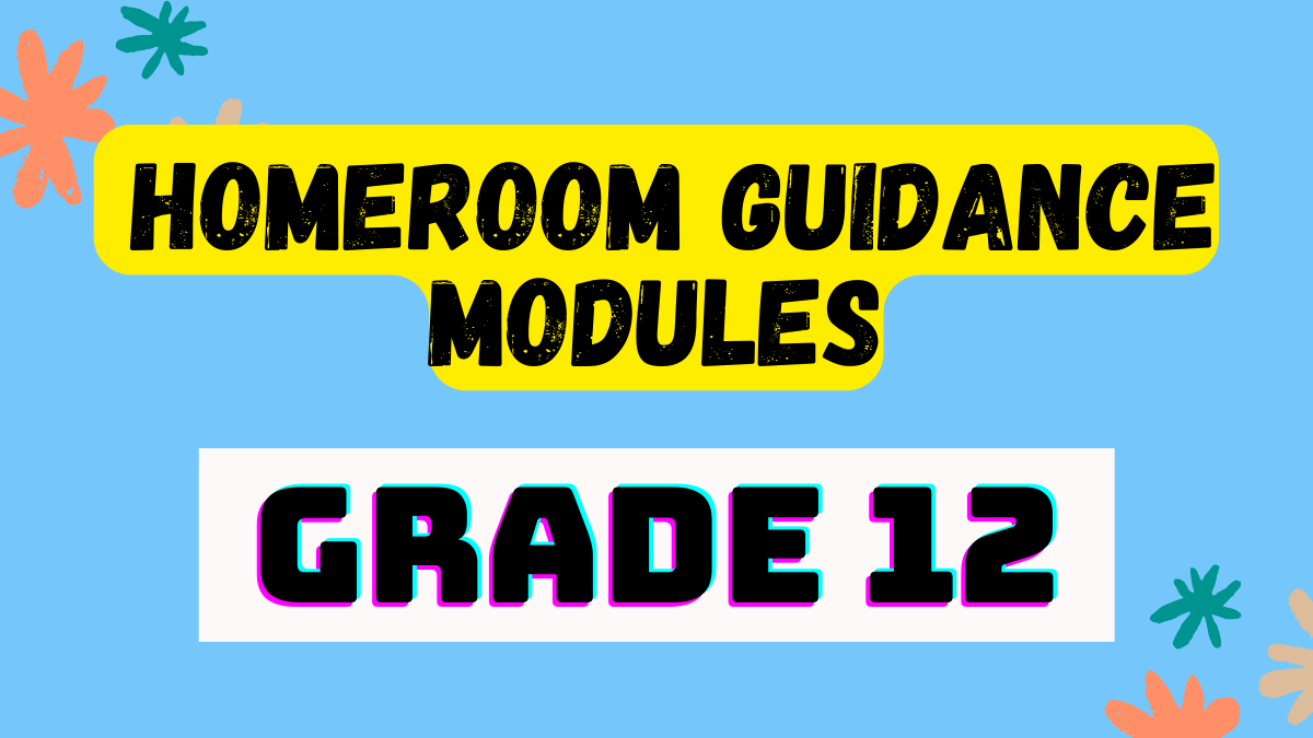 Homeroom Guidance Grade 12 Fourth Quarter
