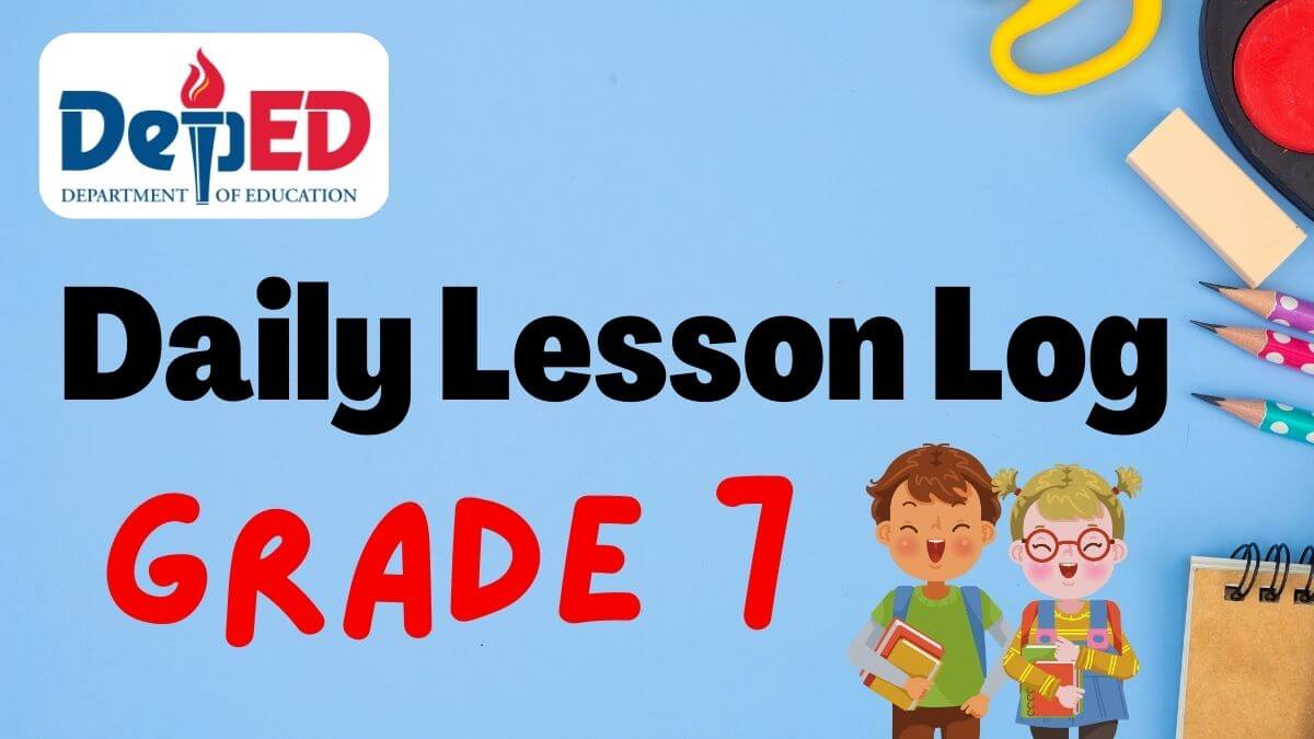 Daily Lesson Log For All Grade Levels