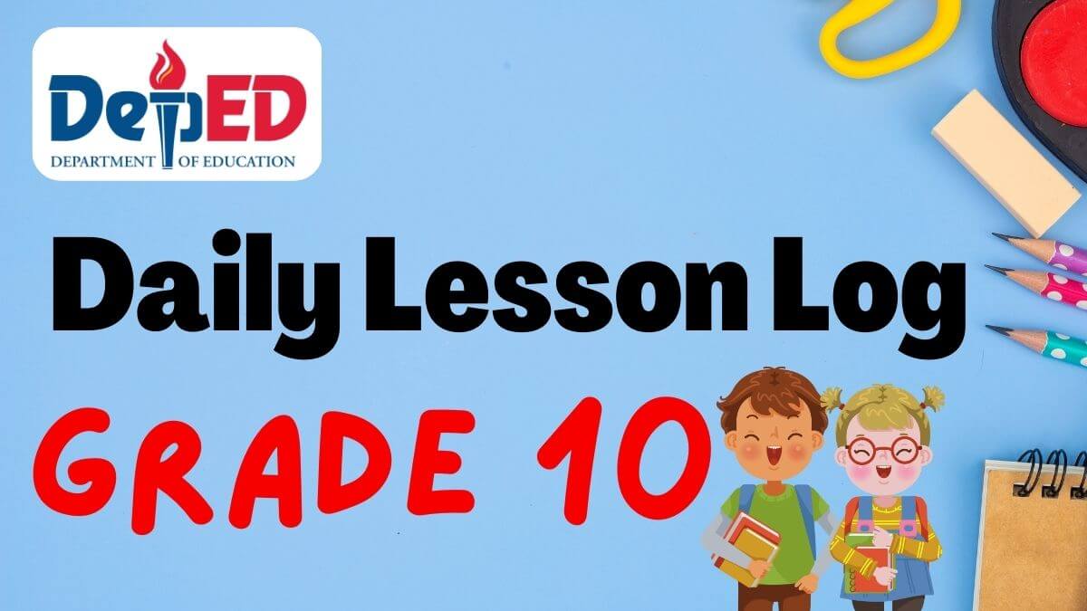 Daily Lesson Log For All Grade Levels