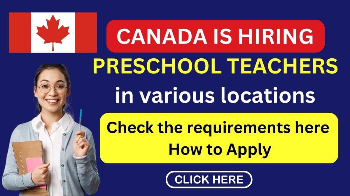 Canada is hiring Filipino Teachers Apply here!