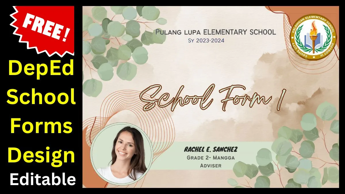DepEd School Forms Cover Design | Download here free!